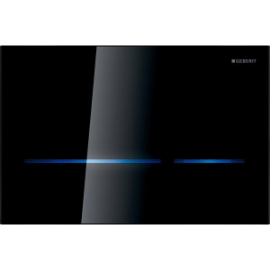 116.092.SG.1 Система электронного управления смывом унитаза Geberit, питание от сети, двойной смыв, смывная клавиша Sigma80, бесконтактный смыв Geberit