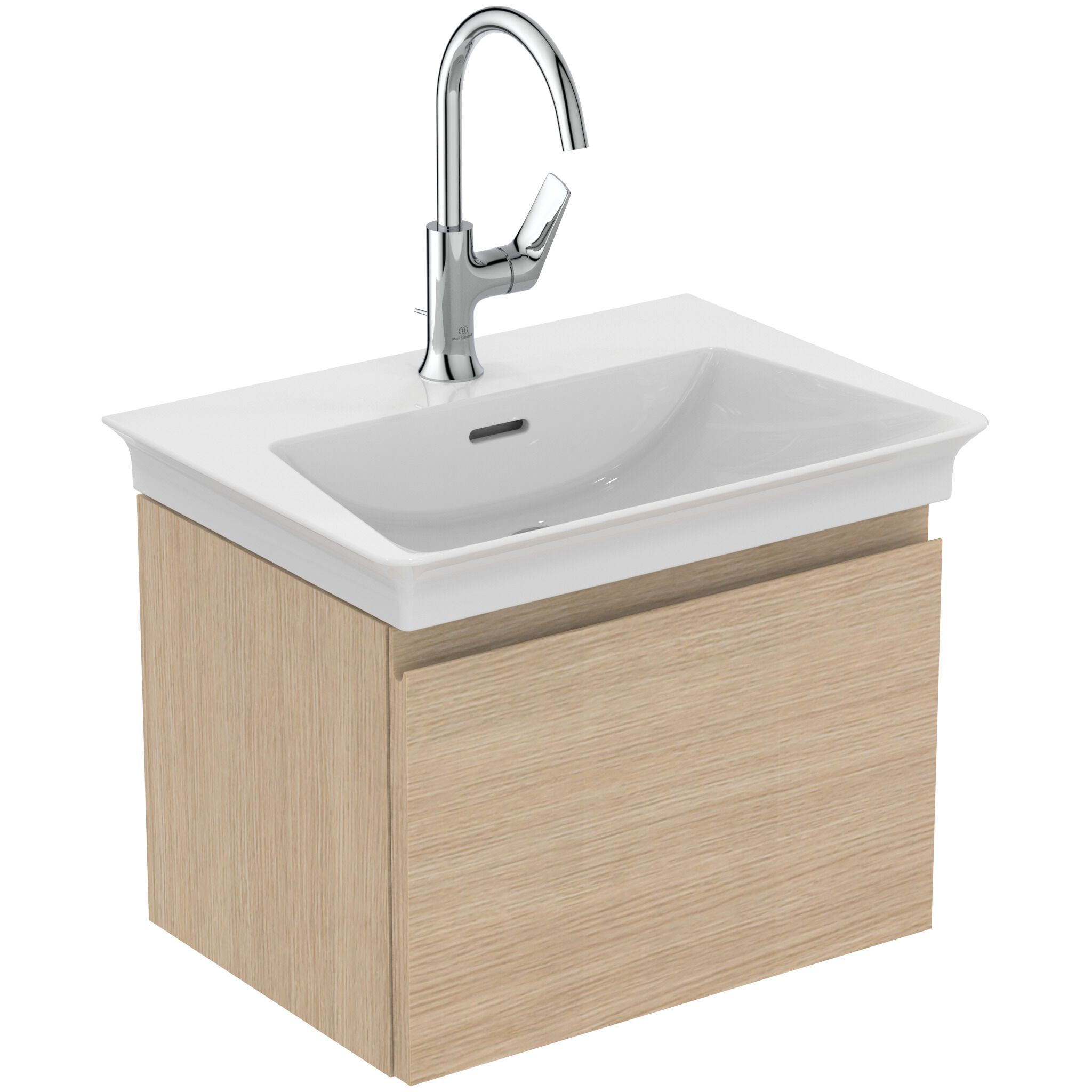 Одноместный подвесной умывальник с ящиками Ideal Standard Finesse ARCH-00029869 - Вид №32