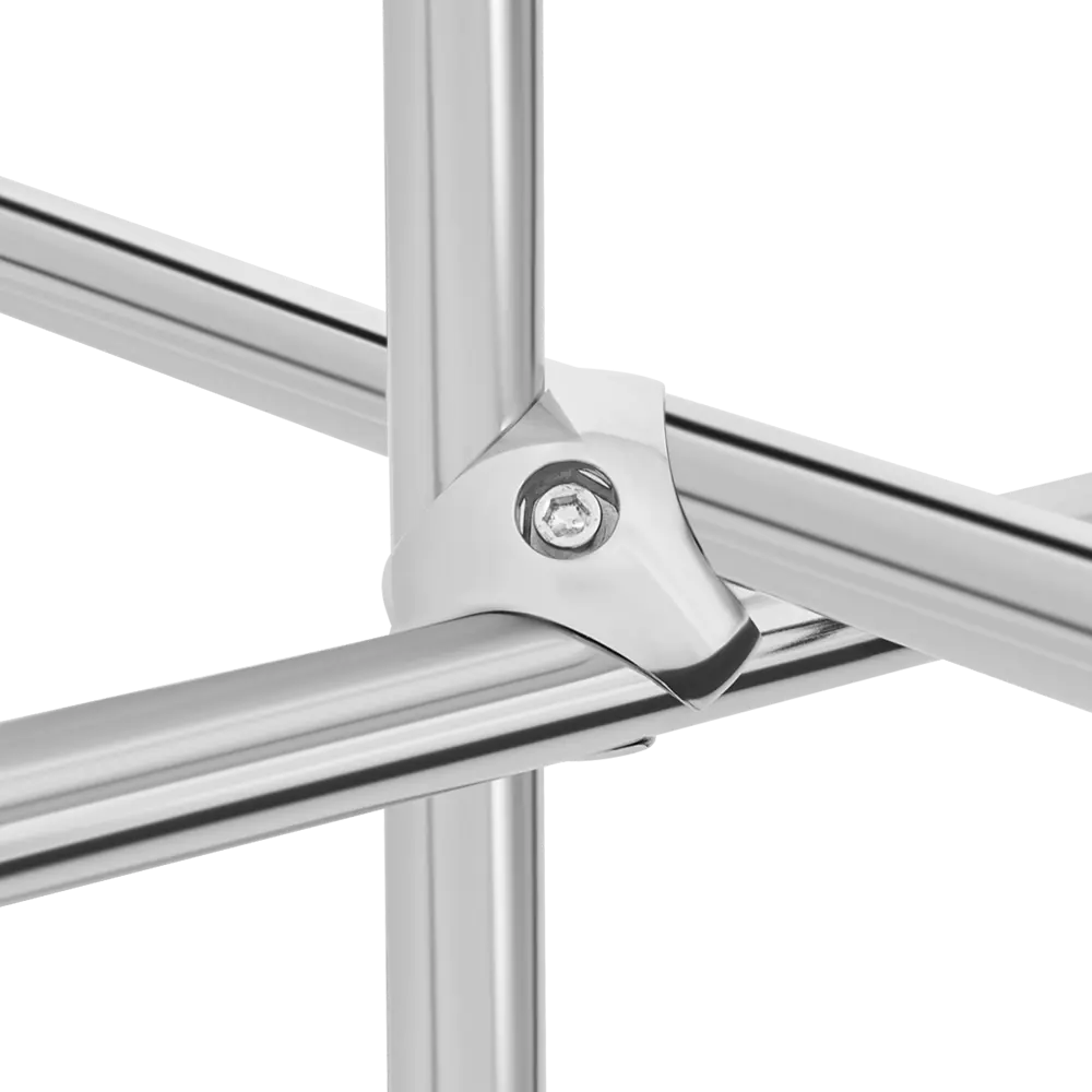 Держатель-краб для 3-х труб, цвет хром PALLADIUM STLM-2143539 - Вид №3