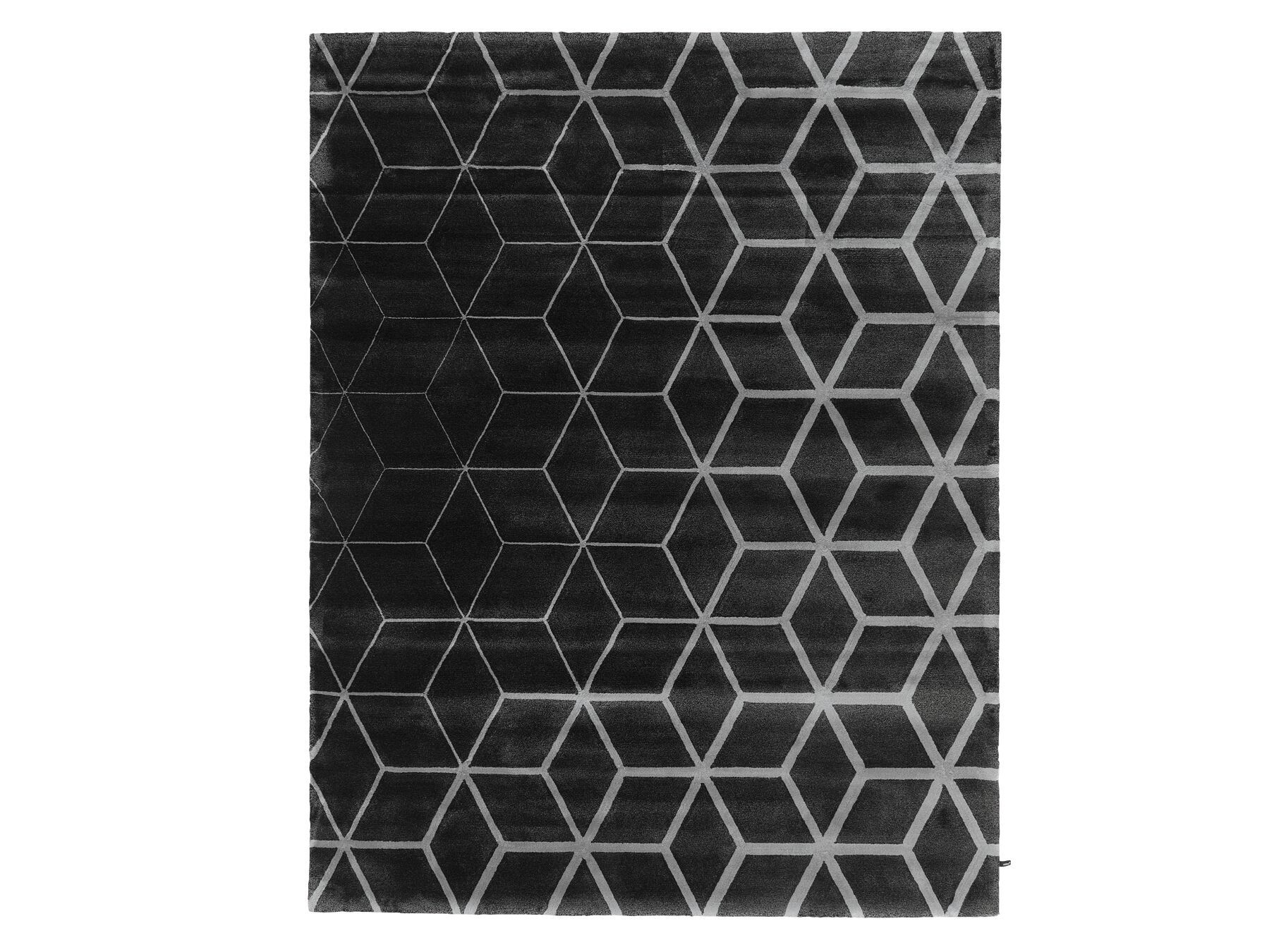 Ковер из тенселя с геометрическим рисунком на заказ miinu GRIDZONE CUBES ARCH-00071944