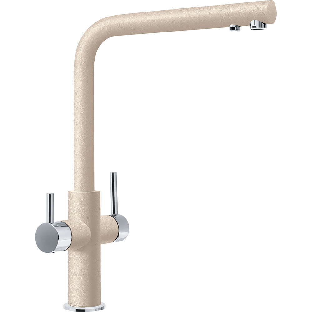 Смеситель кухонный  Franke Neptune Clear Water Поворотный излив Хром/Ваниль sun-id-1699018