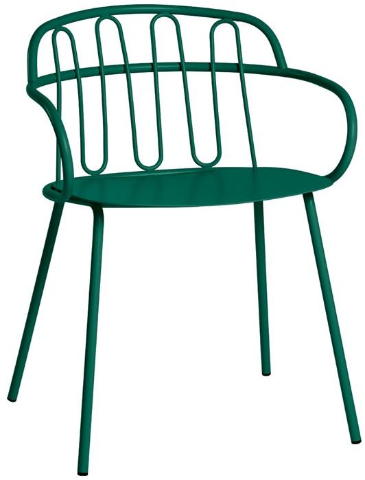 CaStil Садовое кресло из металла с подлокотниками Hall sun-id-1358831 - Вид №2