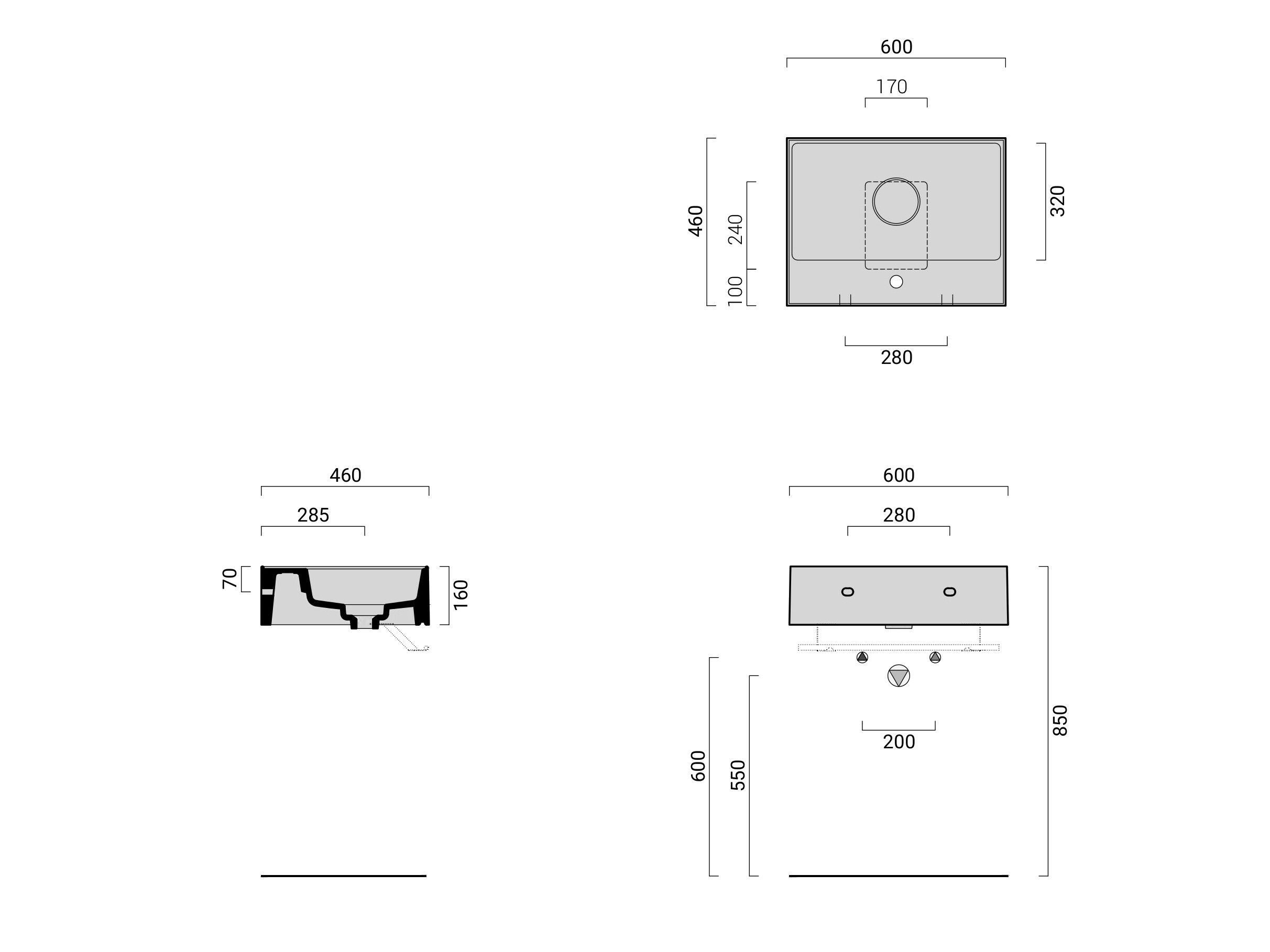 Умывальник Domus Falerii Lavatrucco ARCH-00044517 - Вид №8