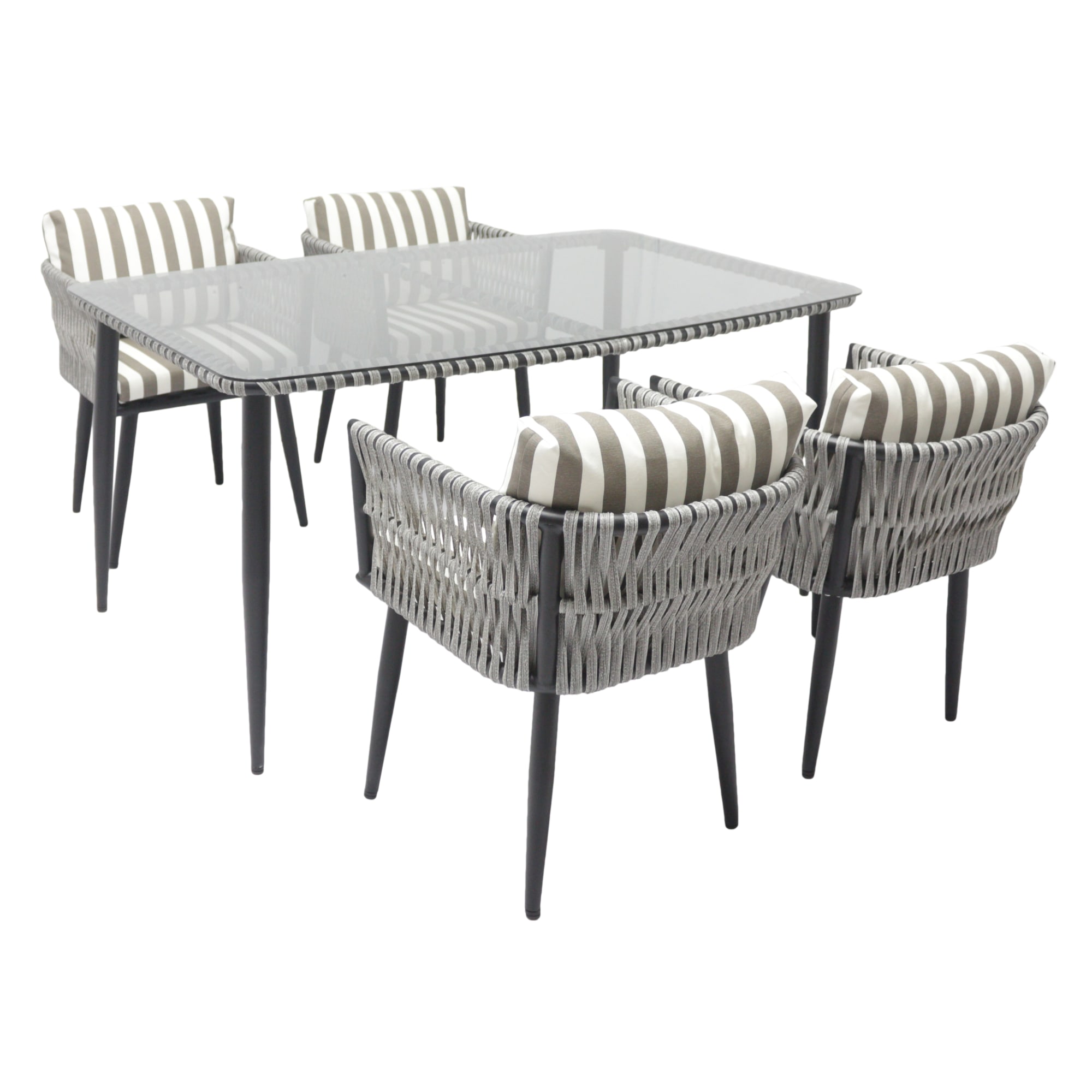 85325112 Набор садовой мебели TINTO-1, 1 стол и 4 стула Santreyd 