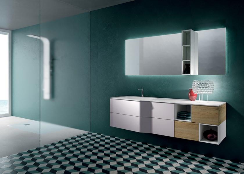 Gruppo Geromin Тумба под умывальник с зеркалом Str8 sun-id-1366010 - Вид №1