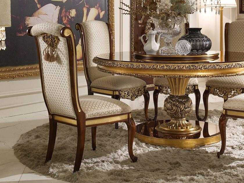 A.R. Arredamenti Стул из мягкой ткани Grand royal 1410 - Вид №3