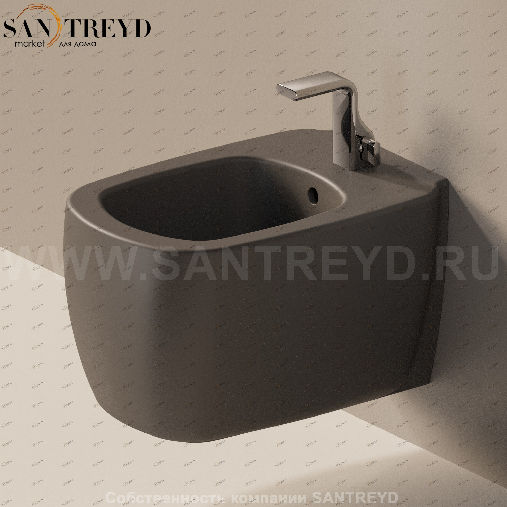 MN2187006 Биде подвесное Mono Ceramica Flaminia