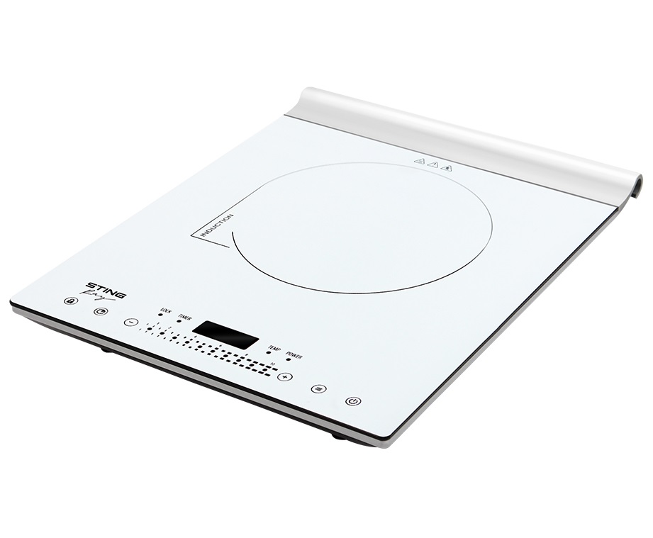 9096598 Плита компактная электрическая STINGRAY ST-HP3500B белый STDN-0134279 - Вид №3