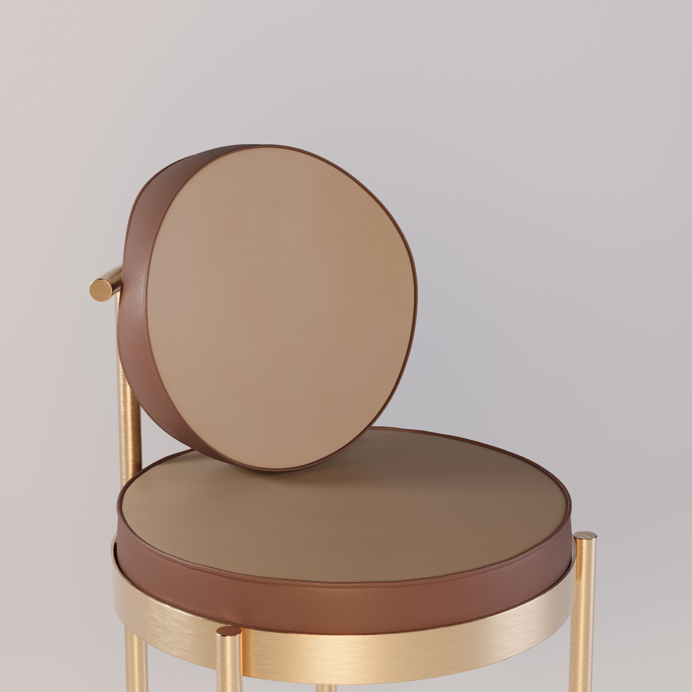 Высокий тканевый садовый стул со спинкой Myface Trace ARCH-00138011 - Вид №10