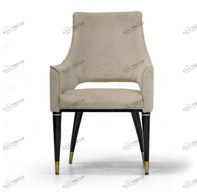 Formitalia Мягкое бархатное кресло с высокой спинкой Muzio sun-id-1483113