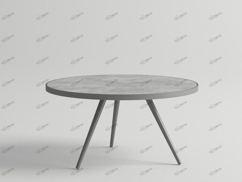 10Deka Низкий круглый садовый столик Litus sun-id-1388315