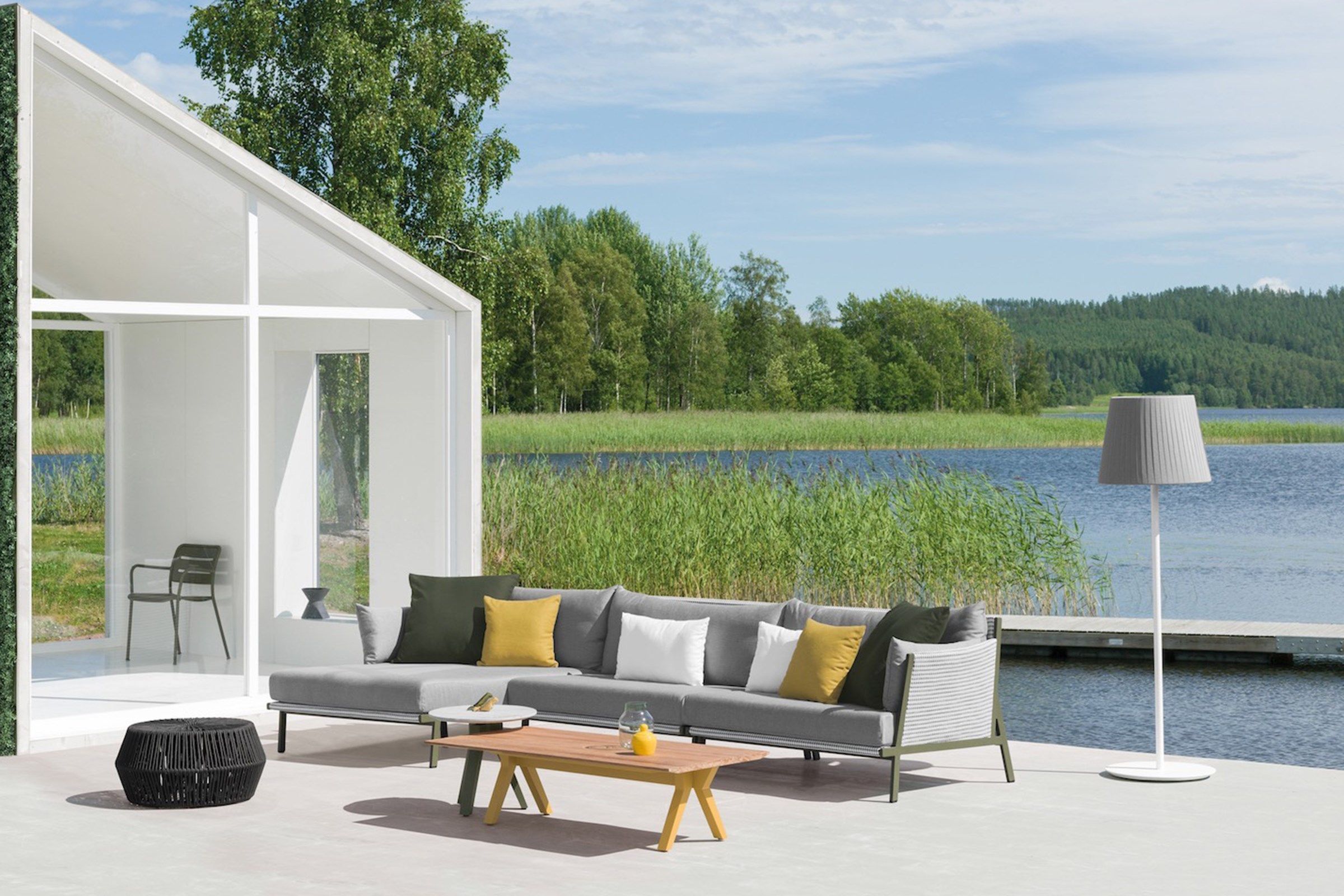 Ткань сад кровать Kettal Vieques ARCH-00132080 - Вид №2