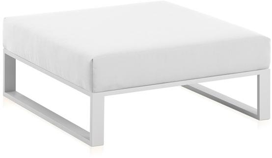 Diabla Квадратный садовый пуф со съемным чехлом из ткани Ploid sun-id-1494760 - Вид №1