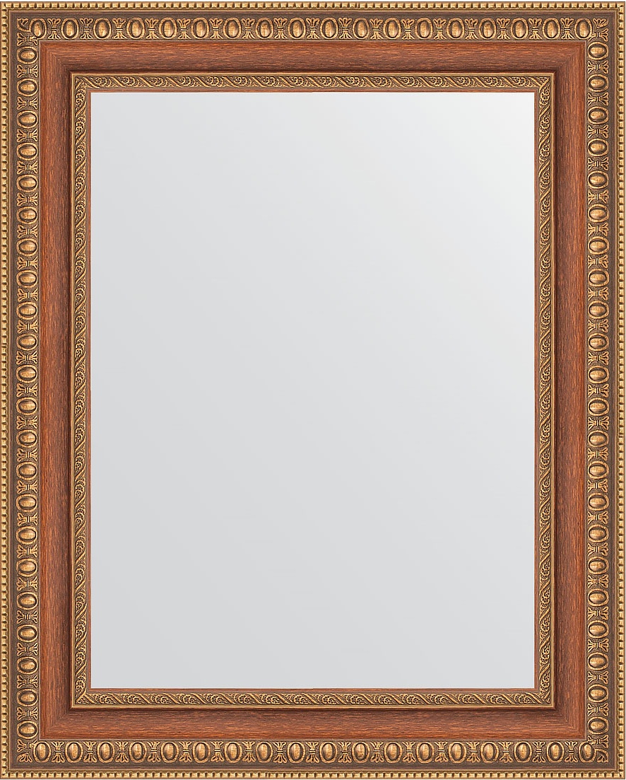 BY 3011 Зеркало в багетной раме - бронзовые бусы на дереве 60 mm EVOFORM Definite