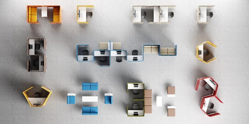 Steelbox by Metalway Модульный тканевый диван sun-id-1426924 - Вид №17