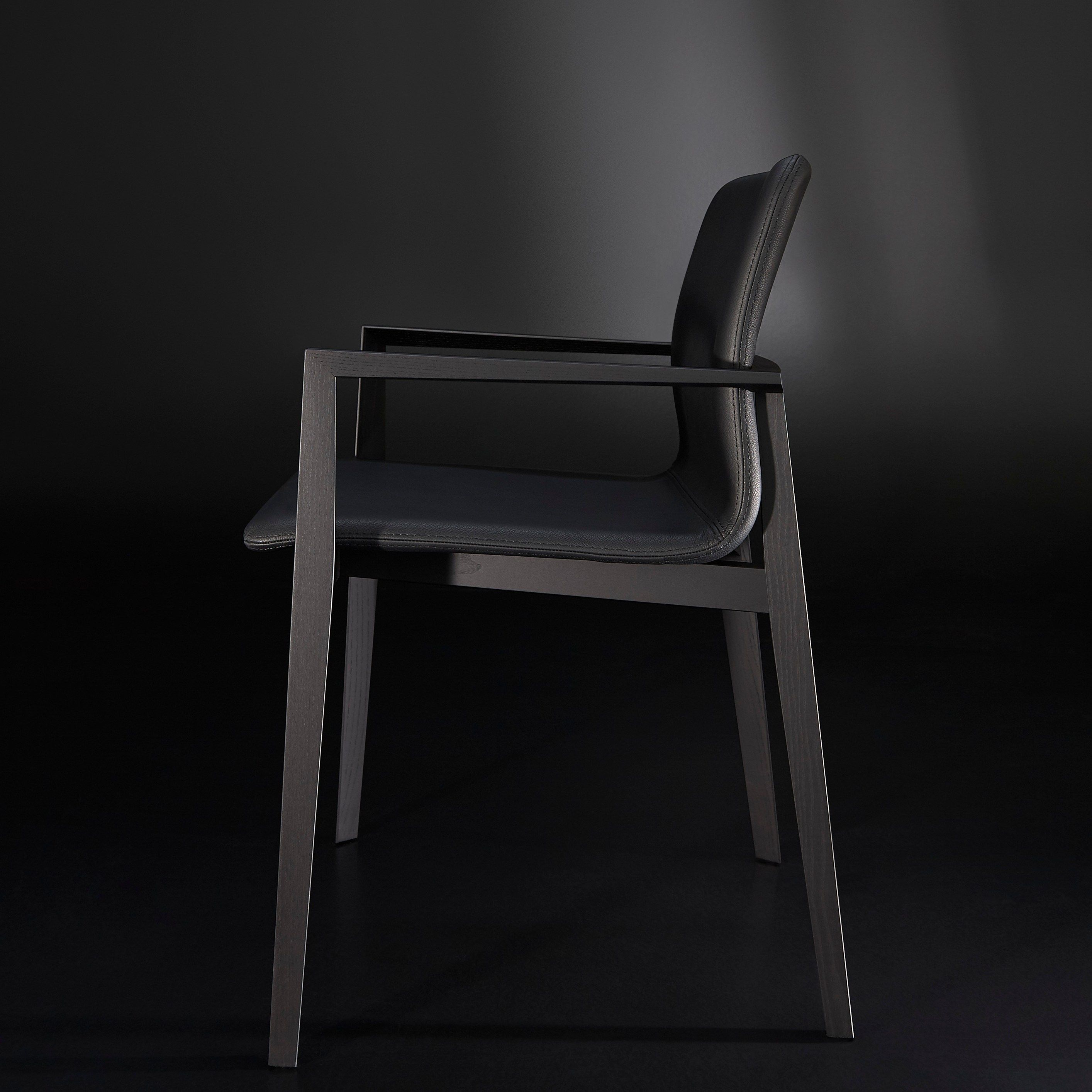 Кожаный стул с подлокотниками Porro GARDA ARCH-00072209 - Вид №1