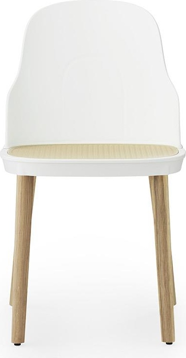 304056 Стул Molded Wicker, White / Oak Normann Copenhagen Allez  - Вид №1