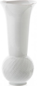 89050 Meissen Ваза Meissen "Игра волн, рельеф, белый" 30см, п/к Фарфор
