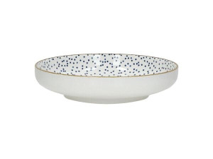 Фарфоровая круглая сервировочная тарелка