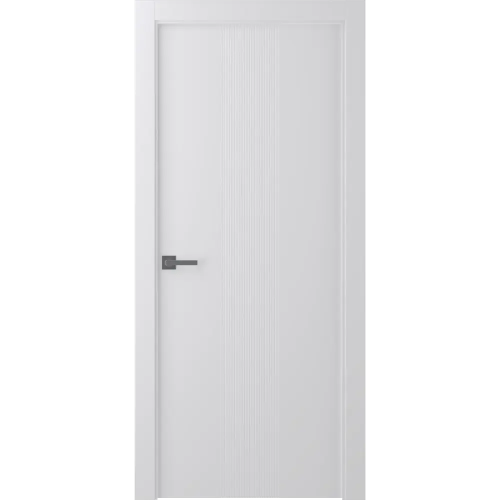 Дверь межкомнатная глухая Ивент 1 70x200 см эмаль белый с замком BELWOODDOORS STLM-2149235