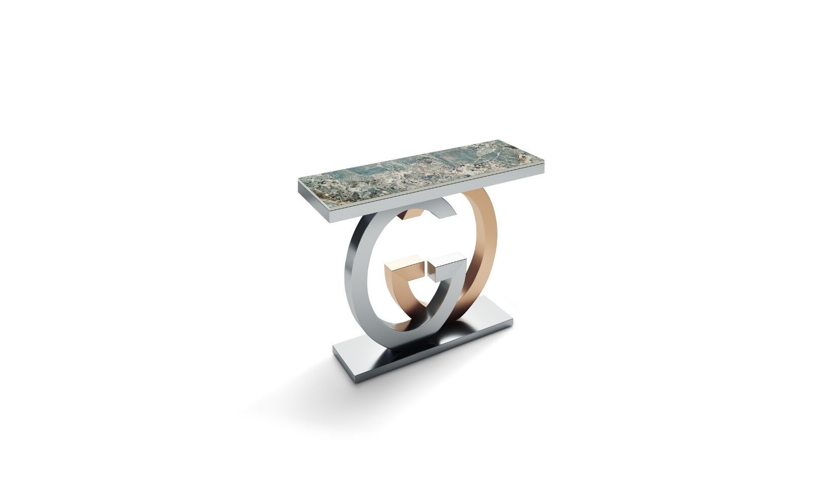 Прямоугольный консольный стол из спеченного камня GIULIA GRILLO L'INTRECCIO ARCH-00146763