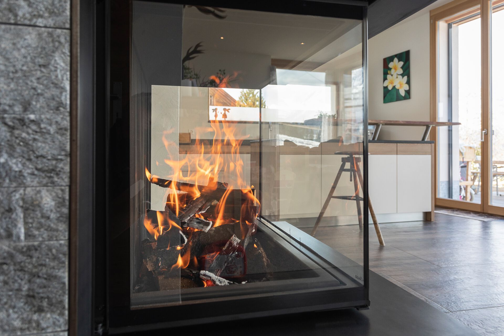 Стальной дровяной камин с тройным фасадом RÜEGG RIII ARCH-00053202 - Вид №10