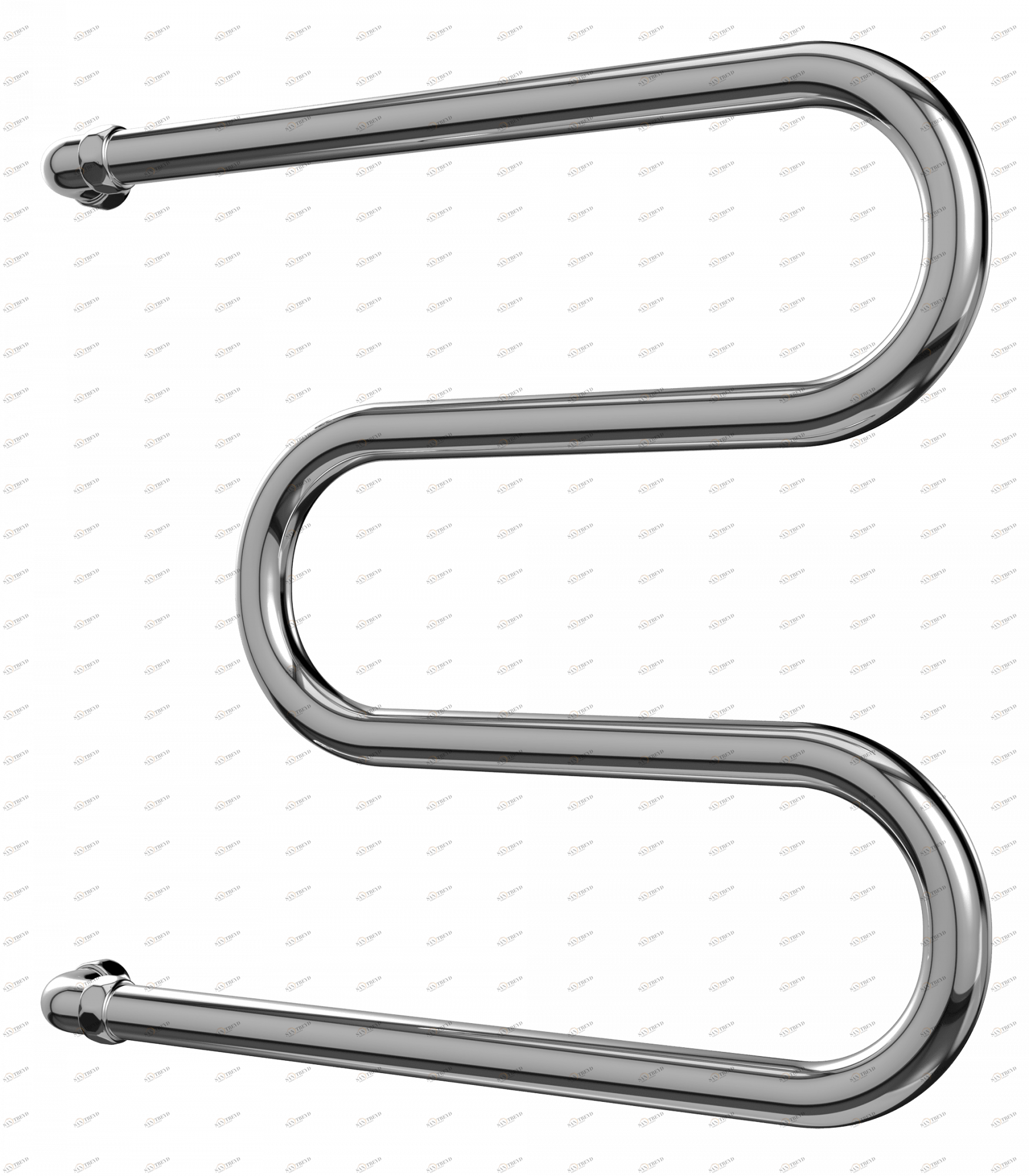 4620768888083 ЭКОНОМ Эконом М-обр AISI 25 500х500 Полотенцесушитель TERMINUS Нержавеющая сталь