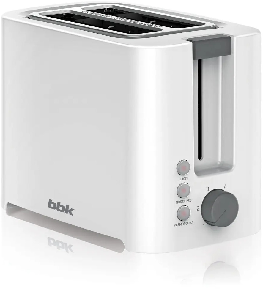 90796681 Тостер BBK TR81M пластик цвет белый STLM-0875595
