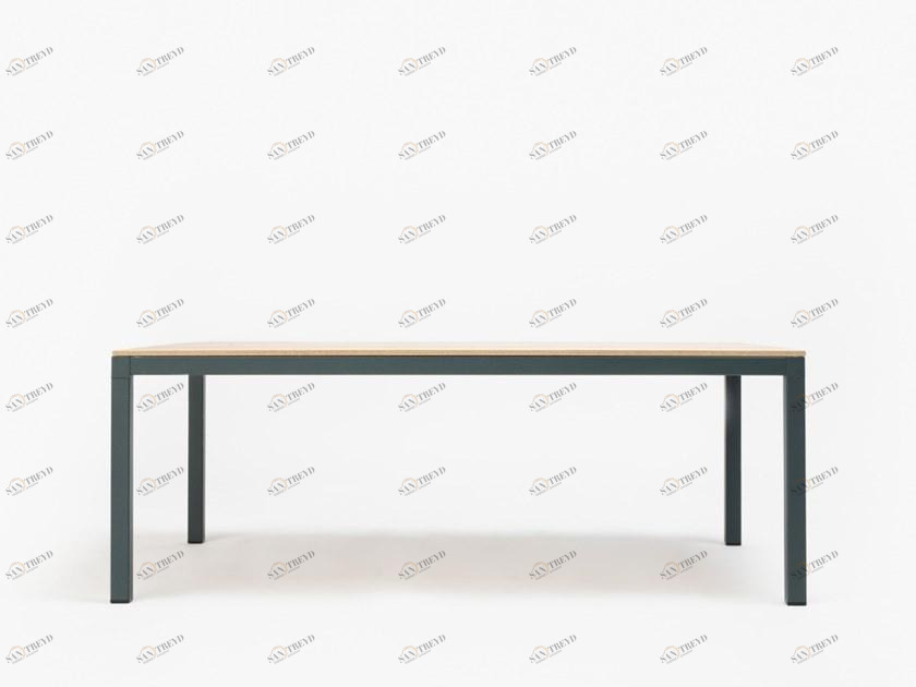 ONDARRETA Прямоугольный стол из стали Dry sun-id-1461898