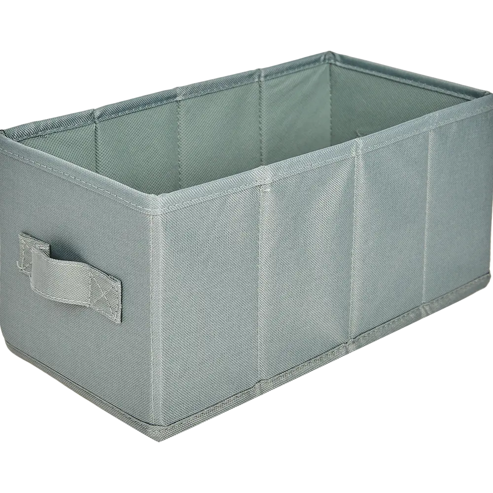 Короб Spaceo KUB 15x15x31 см 6.9 л полипропилен цвет тёмно-зеленый STLM-2201133 - Вид №1