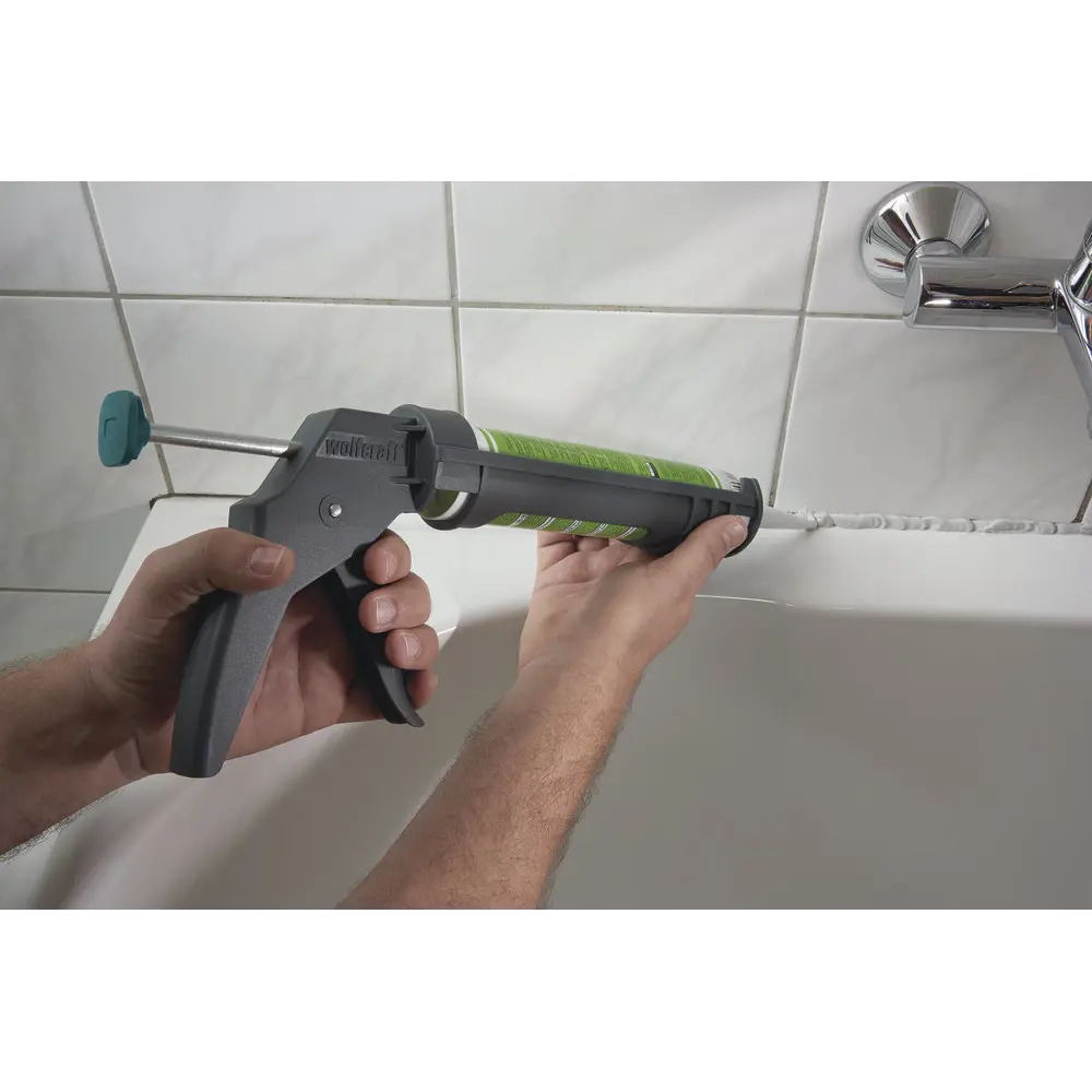 Пистолет для герметика полузакрытый Wolfcraft 4351000 310 мл STLM-2041469 - Вид №6