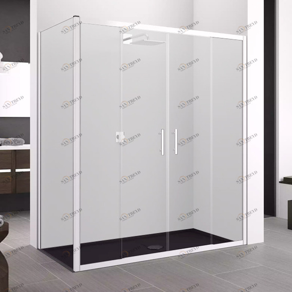 Душевой уголок 152x91 ZEPHYROS 2A+F Novellini ZEPHYROS ZEPHYR2A1461KZEPHYRF881K