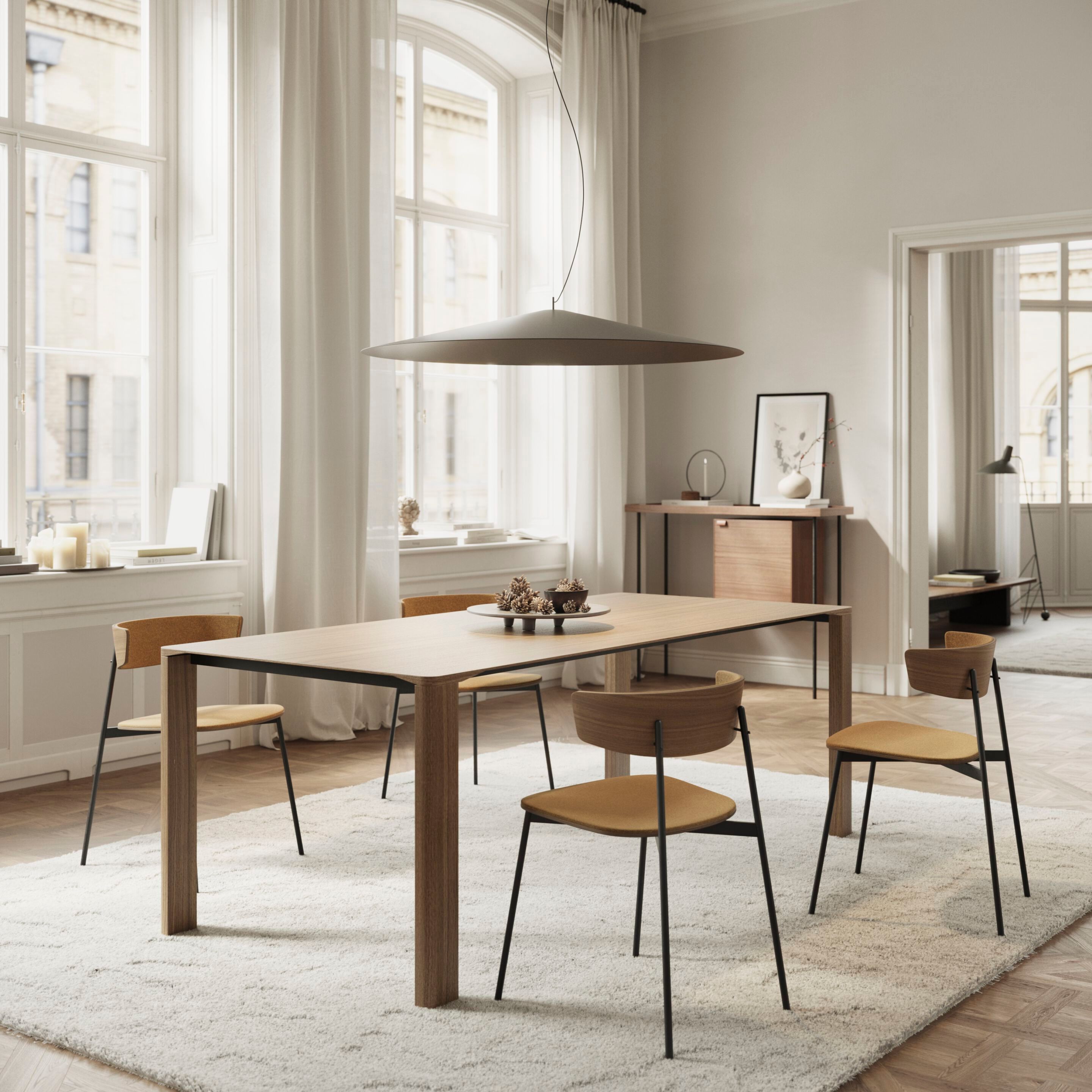 Деревянный прямоугольный стол TREKU SENDO ARCH-00026148 - Вид №2