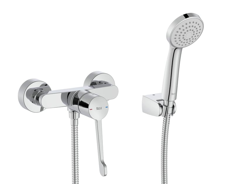 Латунный наружный смеситель для душа с ручным душем Roca Victoria ARCH-00049001