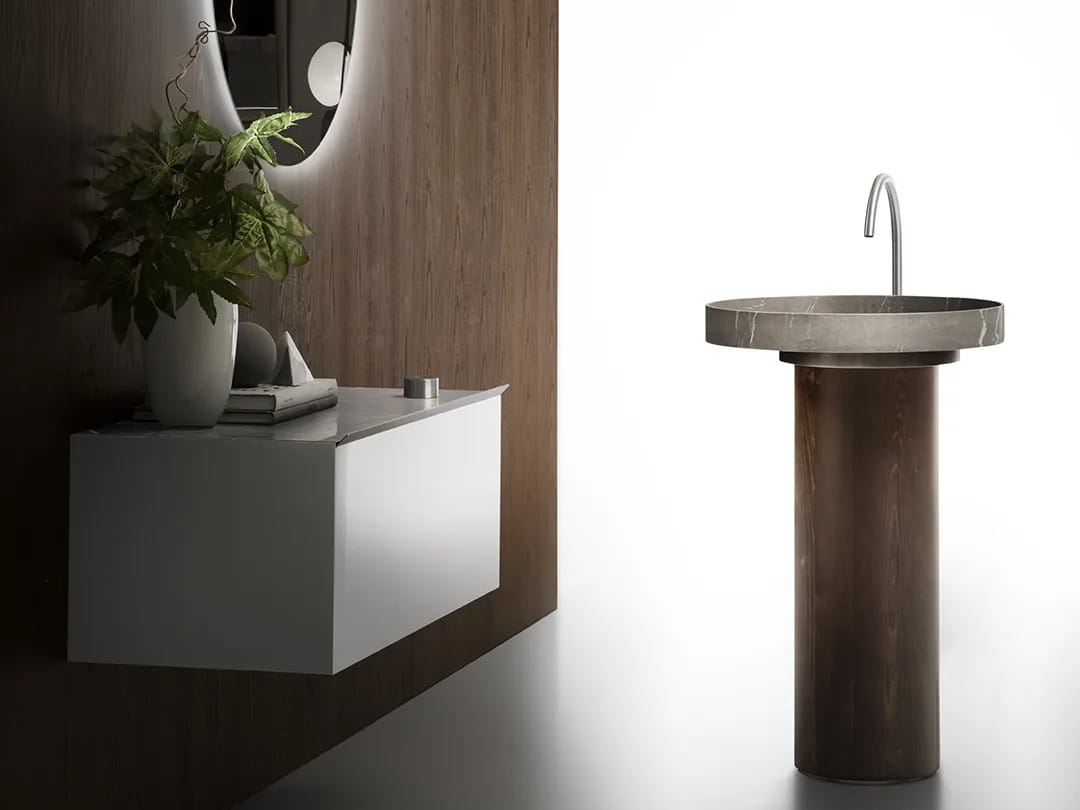 Подвесной шкаф для ванной комнаты Falper эксцентричный ARCH-00148334 - Вид №2