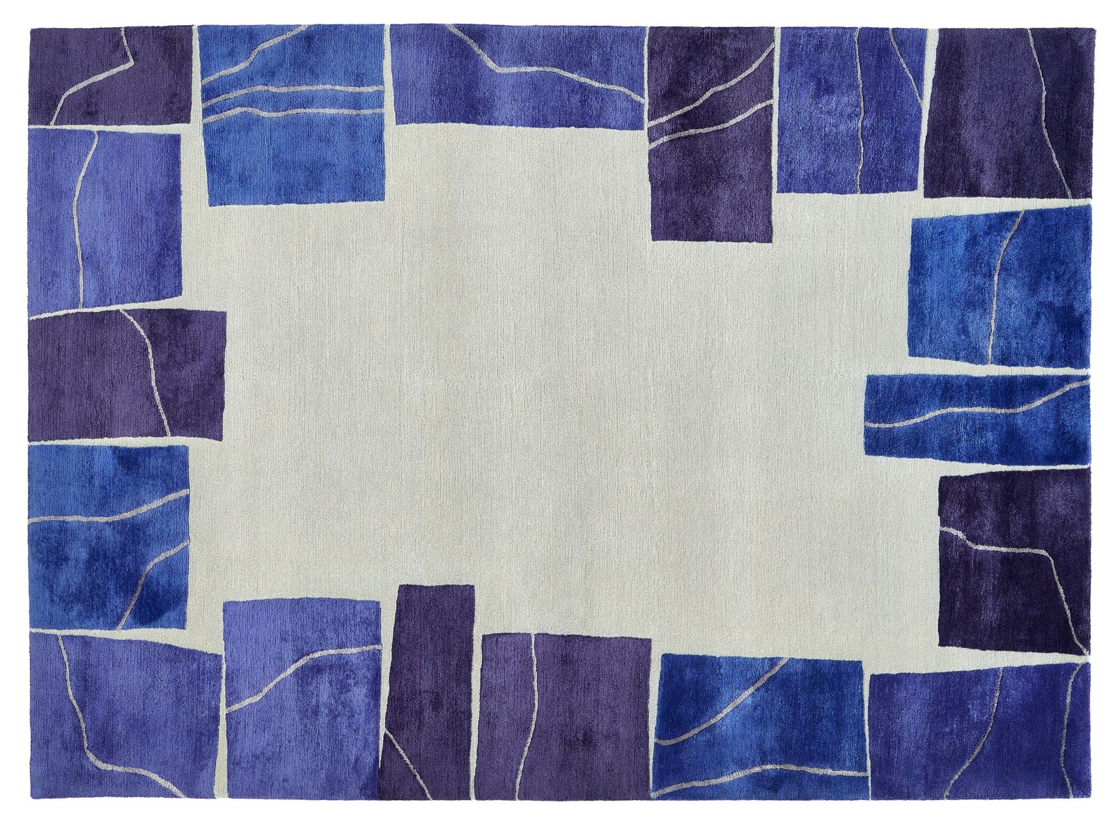 Прямоугольный ковер ручной работы из шерсти Deirdre Dyson Walking on Art ARCH-00058954 - Вид №1