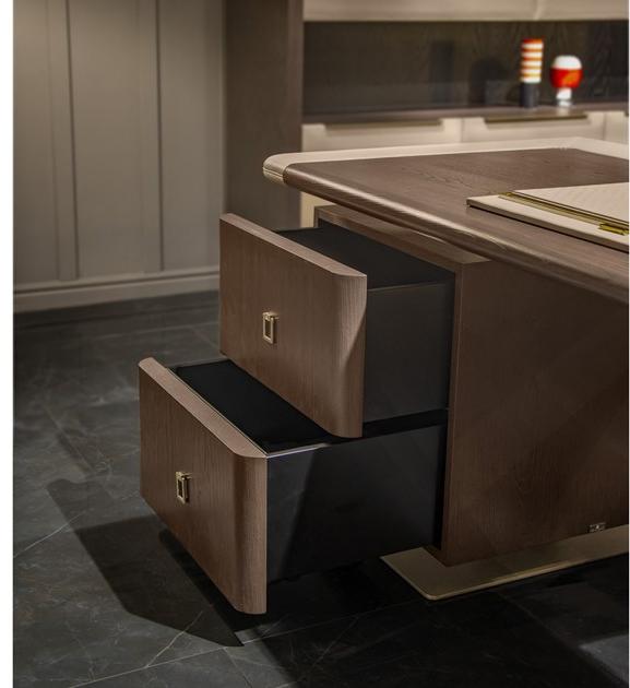 Formitalia Письменный стол из оленьей кожи с ящиками sun-id-1427808 - Вид №5