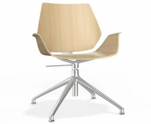 Casala Вращающееся кресло из дерева с регулируемой высотой с подлокотниками Centuro iv 1940/10-11