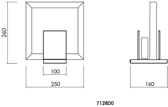 NEXO LUCE Настольная светодиодная лампа из стали и стекла Oxen table lamp 7128d0 - Вид №4