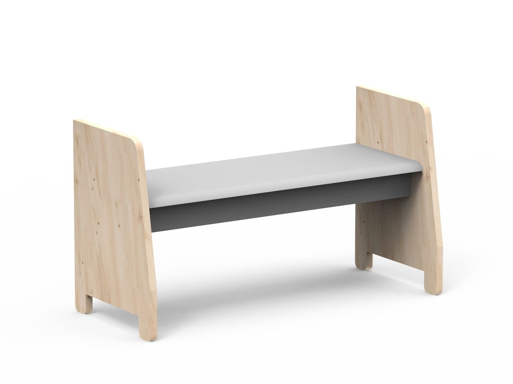 Деревянная скамья Mathy by Bols ASYMETRY ARCH-00137410 - Вид №1