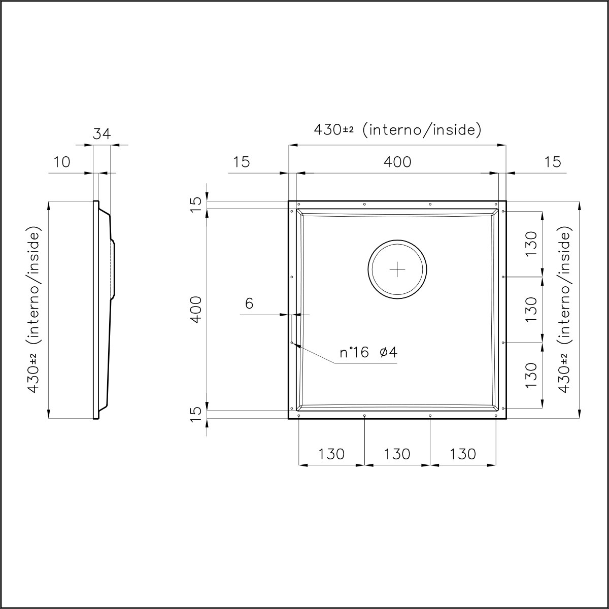 5554040 Раковина Phantom Base - 5554040 Fosterspa  - Вид №1