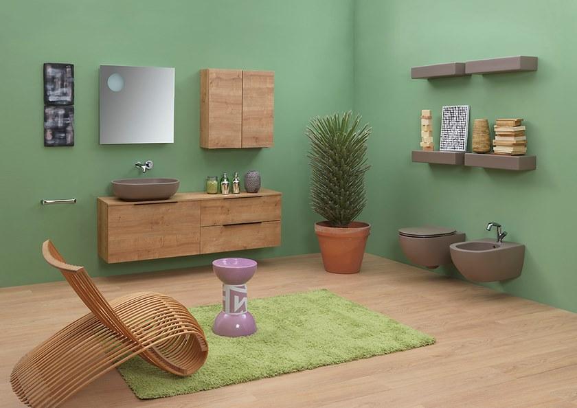 Ceramica Flaminia Подвесная тумба под умывальник с ящиками Box sun-id-1442246 - Вид №2