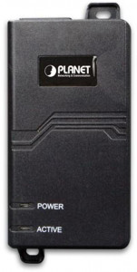 POE-172 Planet single port 10/100/1000mbps ultra poe injector (60 watts) - w/internal power, 802.3at poe compatible PLANET Technology Corporation