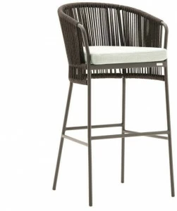 Varaschin Высокий садовый табурет из алюминия с порошковым покрытием Tibidabo