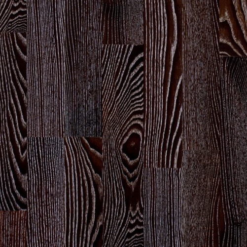 Паркетная доска GreenLine Effect Термо Темный Термоясень Натур с брашью (Текстурированная) 2200х186 мм 1900200004 - Вид №2