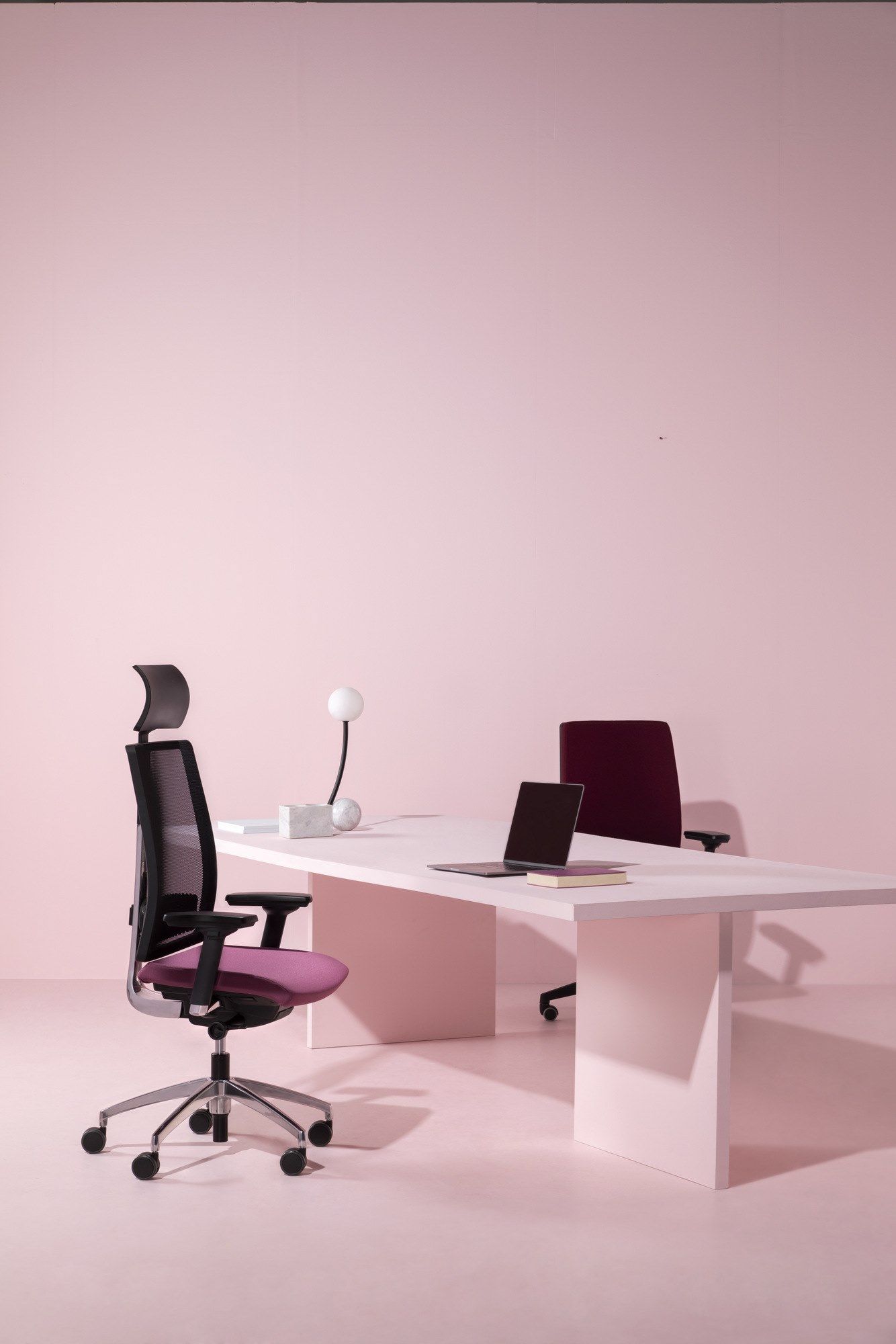 Офисное кресло с регулируемой высотой и сеткой с 5 спицами Luxy Switch ARCH-00025528 - Вид №2