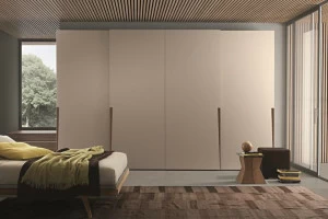 Presotto Модульный лакированный шкаф в современном стиле с раздвижными дверьми Tecnopolis