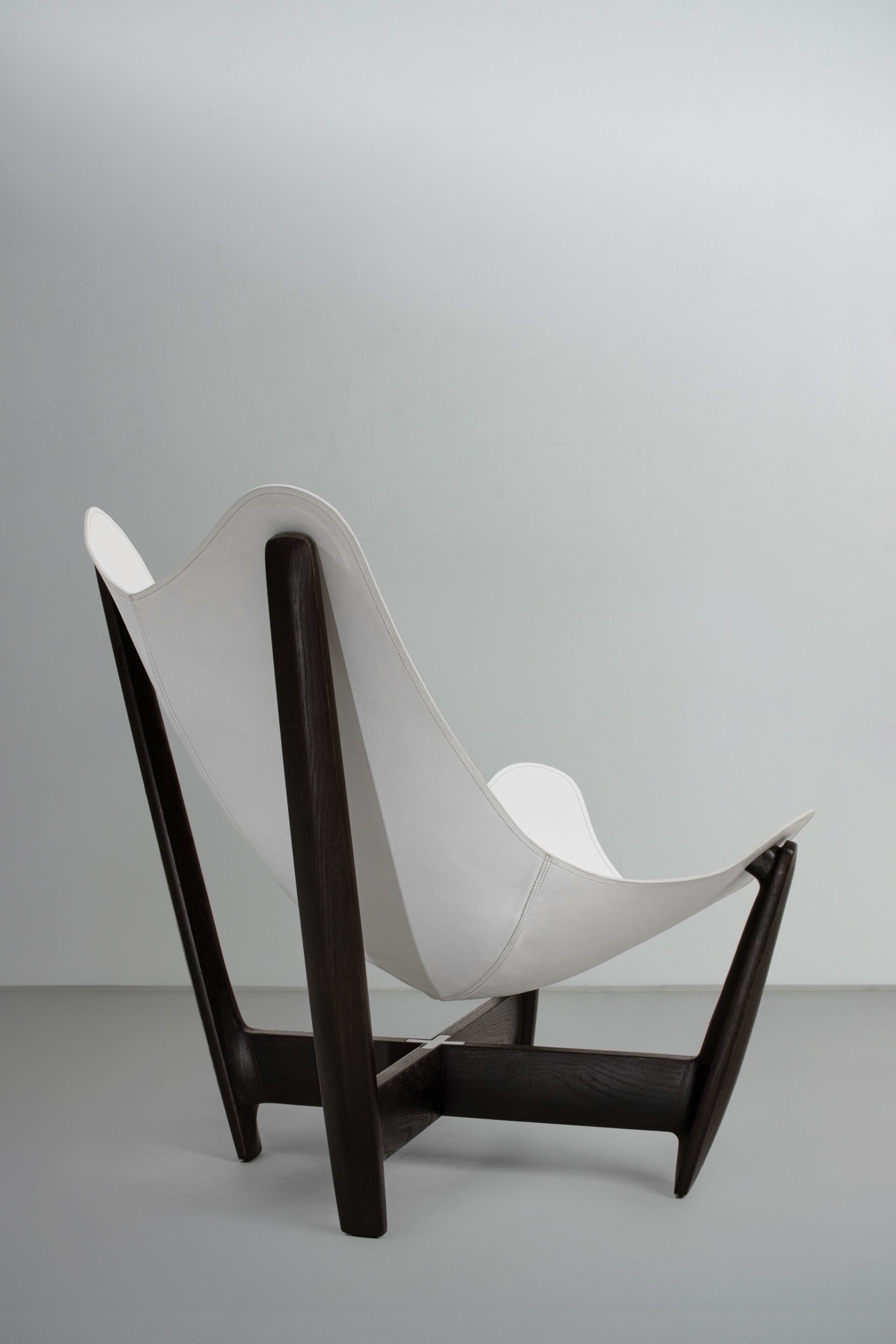 Кожаное кресло без подлокотников District Eight Buom ARCH-00084462 - Вид №2