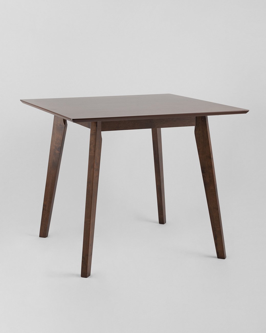 Стол обеденный квадратный темно-коричневый 90х90 см Vardi STOOL GROUP  00-3958831 Коричневый  - Вид №1