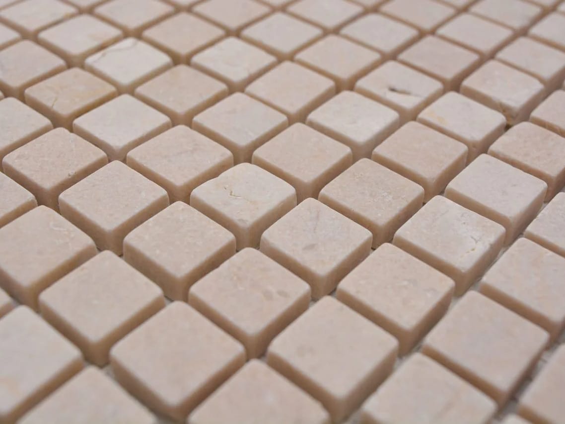 Мраморная мозаика Botticino Mosaix ARCH-00152873